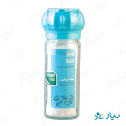 نمک دریایی 100 گرمی گرین فیلد