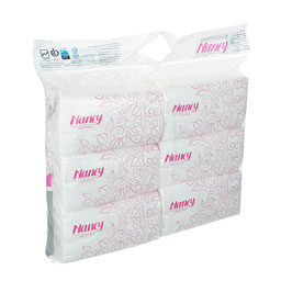 دستمال کاغذی 2 لایه 200 برگ 6 عددی نانسی