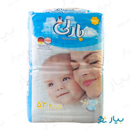 پوشک بچه سایز 2 (3-6 کیلوگرم) 52 عددی بارلی