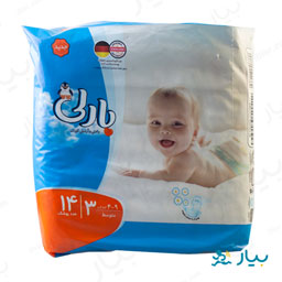 پوشک کامل بچه سایز 3 (4-9 کیلوگرم) 14 عددی بارلی
