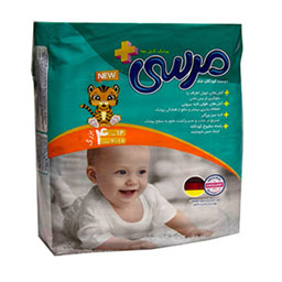 پوشک کامل بچه سایز 4 بزرگ 14 عددی مرسی