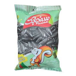 تخمه آفتابگردان سیاه آبلیمویی سنجابک