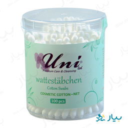 گوش پاکن 100 عددی استوانه ای یونی لد