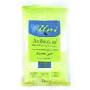 دستمال مرطوب و پاک کننده دست آنتی باکتریال 12 برگی یونی لد