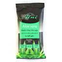 دستمال مرطوب دست و صورت آلوئه ورا 12 برگی جیبی یونی لد