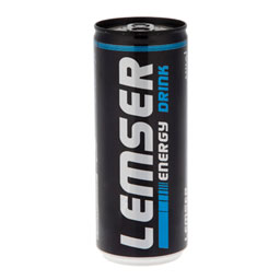 نوشابه انرژی‌زا گازدار 500 میلی‌لیتری لمسر