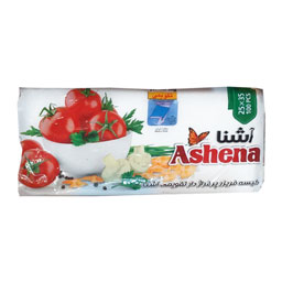 کیسه فریزر چسبی 100 برگ آشنا