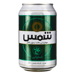 نوشیدنی مالت بدون الکل استوایی 330 میلی لیتری شمس