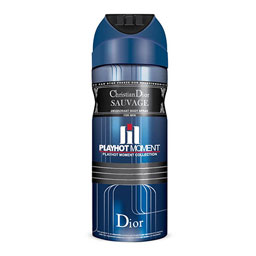 اسپری دئودورانت مردانه Christian Dior Sauvage مقدار 200 میلی لیتری پلی هات مومنت