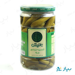 کنسرو خیار شور ویژه 680 گرمی تانیش