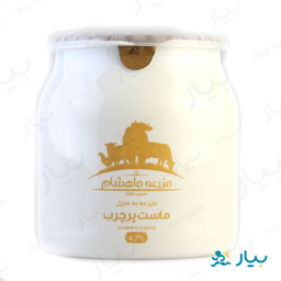 ماست پرچرب 1500 گرمی مزرعه ماهشام