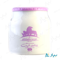 ماست پرشین لایت(همزده کم چرب) 1500 گرمی مزرعه ماهشام