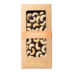 شکلات تخته ای با مغز بادام هندی 100 گرمی شوکو لوگو