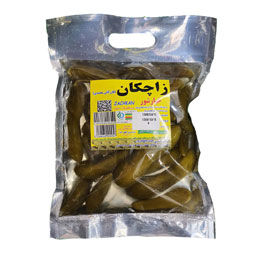 خیارشور وکیوم 500 گرمی زاچکان