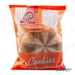 کلوچه دورنگ مغزی کاکایو تنورستان