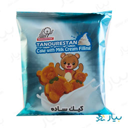 کیک کوالا با مغزی کرم شیر تنورستان