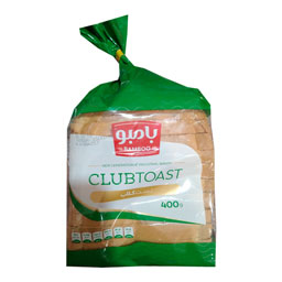 نان تست کلاب 400 گرمی بامبو