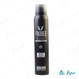 اسپری بدن مردانه بلک افغان 200 میلی لیتری فیکورس