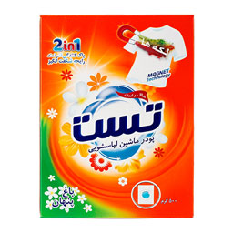 پودر ماشین لباسشویی مدل Secret Garden مقدار 500 گرمی تست