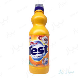 مایع سفید کننده با رایحه کاج 1 لیتری تست