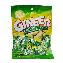 آبنبات زنجبیلی جینجر 180 گرمی کوبیزکو