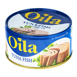 کنسرو تن ماهی در روغن گیاهی 180 گرمی اویلا