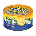 کنسرو ماهی تن در روغن گیاهی 180 گرمی فامیلا