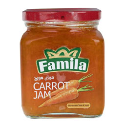 مربای هویج 300 گرمی فامیلا