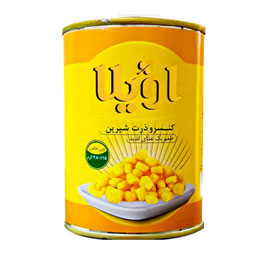 کنسرو ذرت شیرین 380 گرمی اویلا