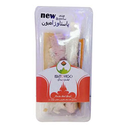ساندویچ سرد پاستا و ژامبون 80 درصد گوشت 212 گرمی ایشتوویگو