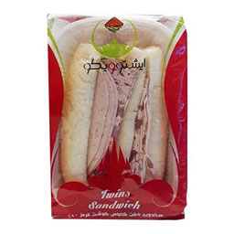 ساندویچ سرد پاستا و ژامبون 80 درصد گوشت دو قلو 378 گرمی ایشتوویگو