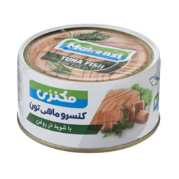 کنسرو تن ماهی شویدی 180 گرمی مکنزی