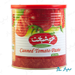 رب گوجه فرنگی قوطی 800 گرمی خوشبخت