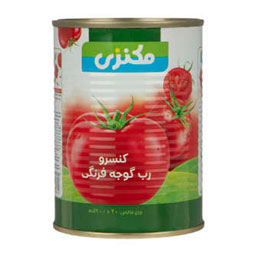 رب گوجه فرنگی قوطی 400 گرمی مکنزی