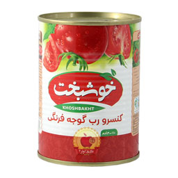 رب گوجه فرنگی قوطی 400 گرمی خوشبخت