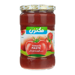 رب گوجه فرنگی شیشه ای 690 گرمی مکنزی