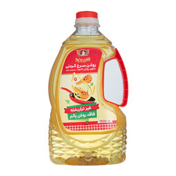 روغن سرخ کردنی حاوی روغن کنجد 1/8 لیتری شیررضا