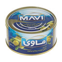 کنسرو ماهی تون در روغن زیتون مقدار 180 گرمی ماوی