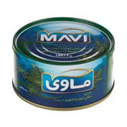 کنسرو ماهی هوور با شوید با درب آسان بازشو 180 گرمی ماوی