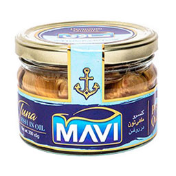 کنسرو ماهی تون در روغن 200 گرمی ماوی
