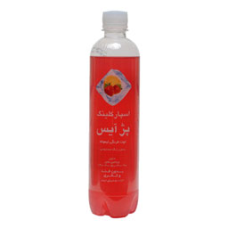 نوشیدنی توت فرنگی لیموناد 500 میلی لیتری پژ آیس