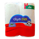 دستمال حوله ای 2 قلو 4لایه های هپی