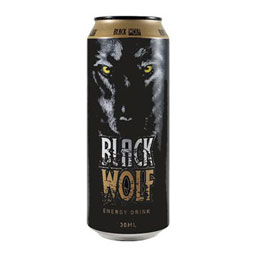 نوشابه گازدار انرژی زا 250 میلی لیتری بلک ولف