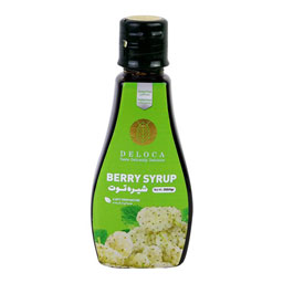 شیره توت مقدار 250 گرمی دلوکا