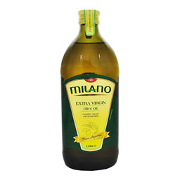 روغن زیتون بکر (با بو) 1 لیتری میلانو