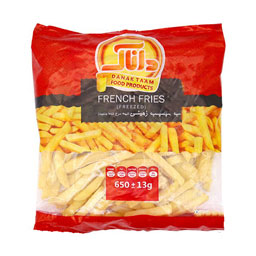 سیب زمینی نیمه سرخ شده منجمد 650 گرمی داناک