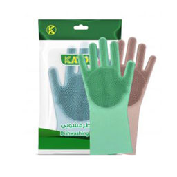 دستکش ظرفشویی سیلیکونی کاتوس