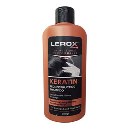 شامپو کراتین 300 میلی لیتری لروکس