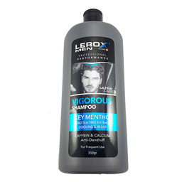شامپو مخصوص موی سر آقایان لروکس خاکستری 550 گرمی