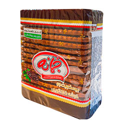 بیسکویت جو کاکائویی جمانه با شهد توت 250 گرمی